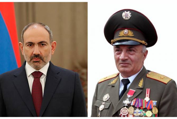 Message de condoléances du Premier ministre à la suite du décès du Héros d'Artsakh, Arkady 
Ter-Tadevosyan