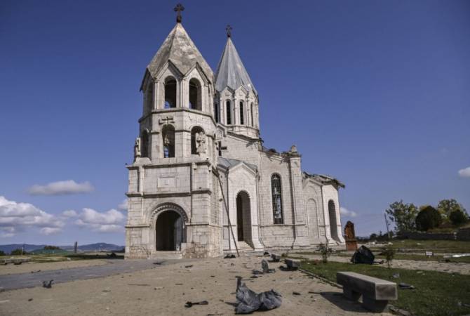 MEP Nathalie Loiseau calls for protection of Armenian churches in Nagorno Karabakh 