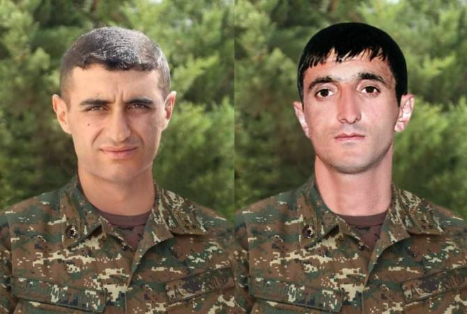  Нареку Ованнисяну и Товмасу Товмасяну посмертно присвоено звание “Герой Арцаха”

 