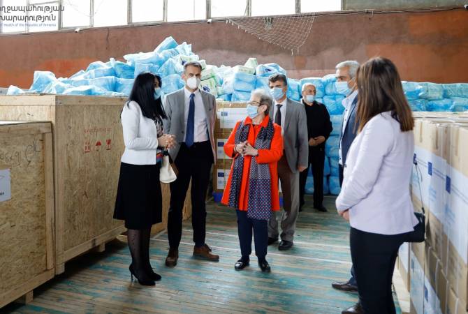 ԵՄ-ն և ԱՀԿ-ն Հայաստանին 100 նոր թթվածնի խտացուցիչ են նվիրաբերել