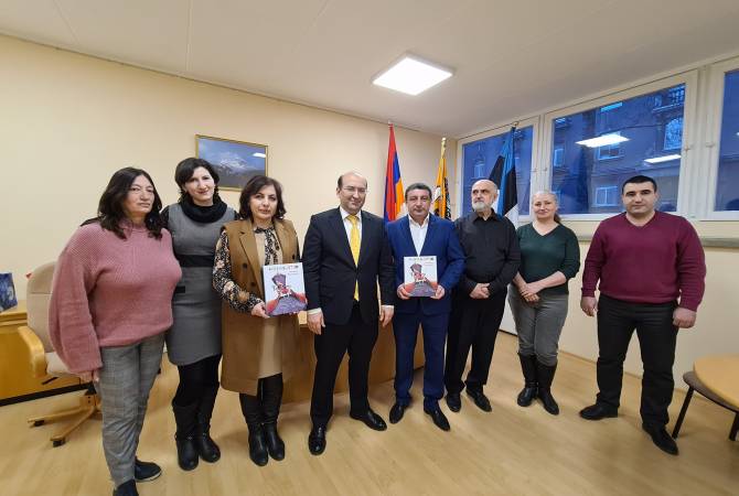 Тигран Мкртчян провел встречу с представителями армянской общины Эстонии

