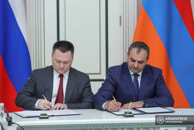 ՀՀ և ՌԴ գլխավոր դատախազները հայտարարություն են ստորագրել ուղղված 
համագործակցության զարգացմանը

 