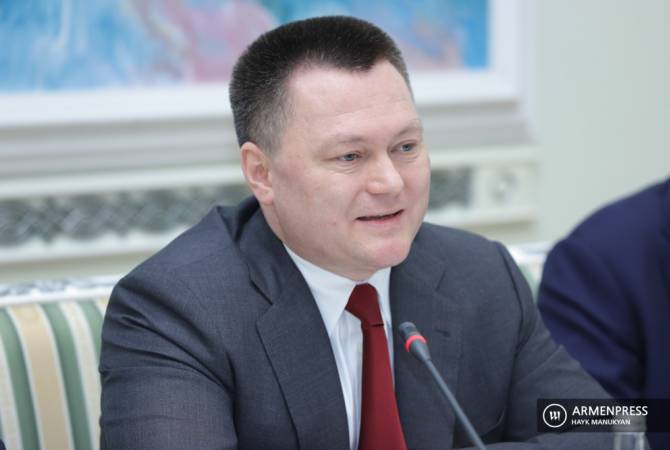 Russian Prosecutor General departs for Baku from Yerevan
