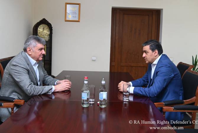 Арман Татоян и Ара Абрамян  обсудили вопросы защиты прав армян в России