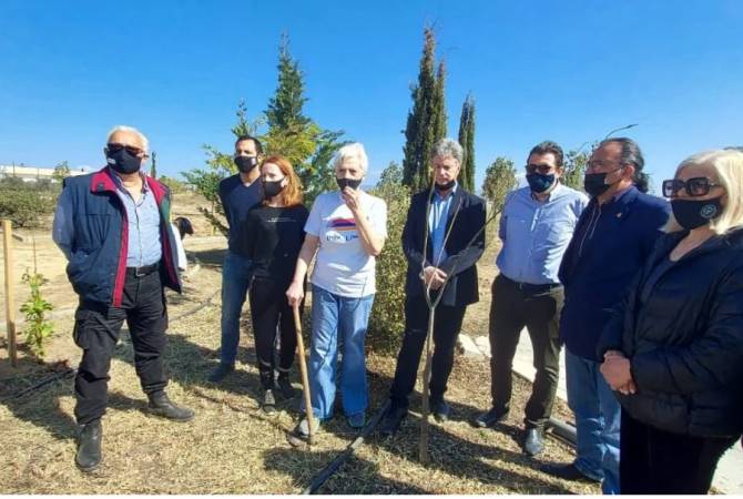 افتتاح حديقة في قبرص لإحياء ذكرى الشهداء الأرمن الذين سقطوا في حرب آرتساخ 