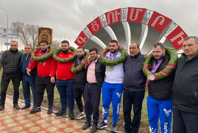 منتخب رفع أثقال أرمينيا يهدي انتصاراته ببطولة أوروبا للأبطال الذين استشهدوا في آرتساخ