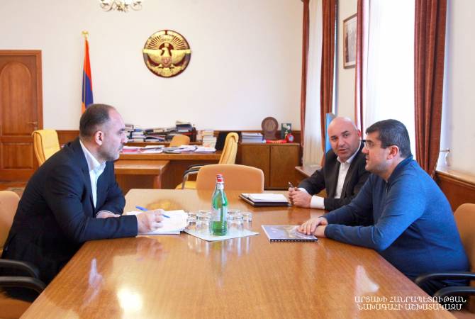 Hayastan Fund starts new projects in Artsakh: President Harutyunyan receives structure 
representatives