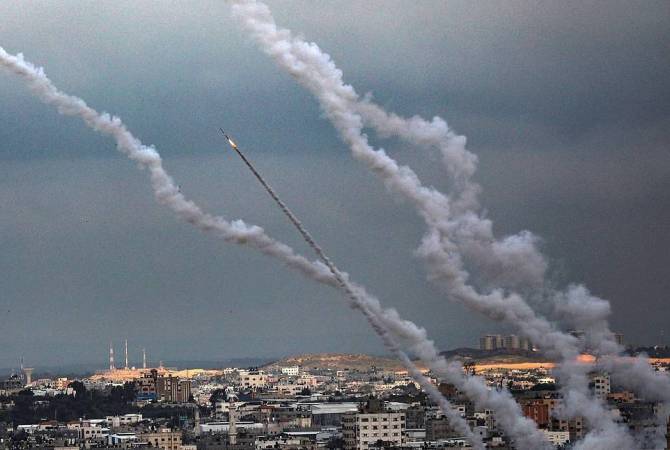 Israel strikes Hamas sites in Gaza Strip in response to missile launch