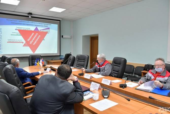 Украинские и армянские атомщики обменялись опытом на семинаре в Ровно

