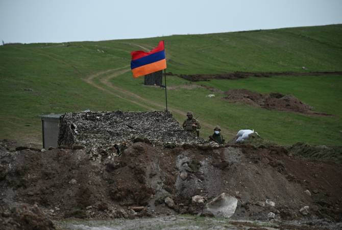 На армяно-азербайджанской границе пограничных происшествий не зафиксировано

