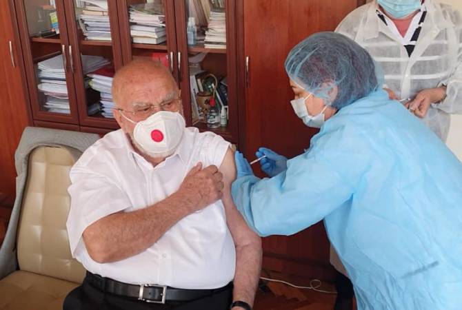 COVID-19 vaccinations launch in Artsakh