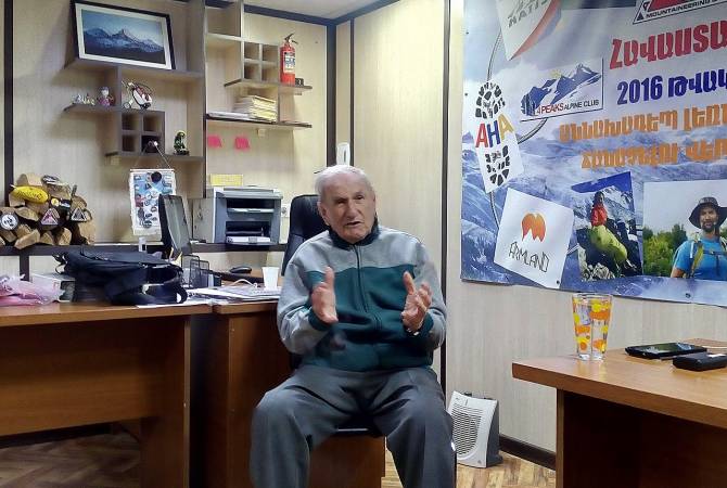 Yerevan honors mountaineer Aghvan Chatinyan with Honorary Citizen title 