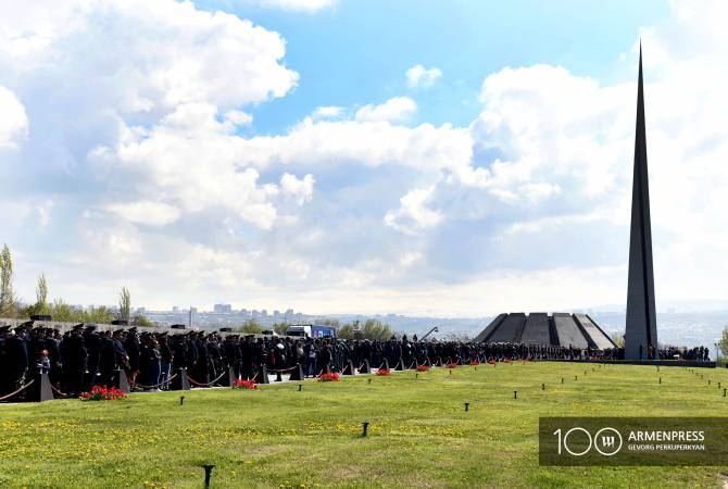 الوفد اللبناني المشارك لإحياء الذكرى ال106 للإبادة الجماعية الأرمنية يصل إلى يريفان