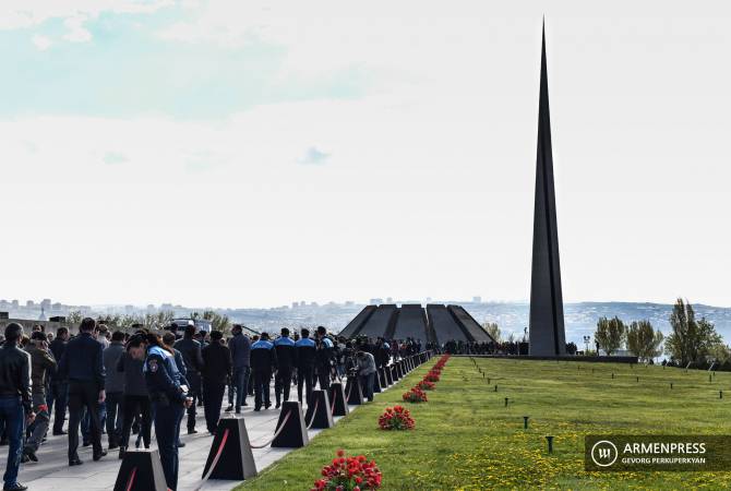 24 апреля для посещения Мемориального комплекса Цицернакаберд предусмотрены 
бесплатные маршруты