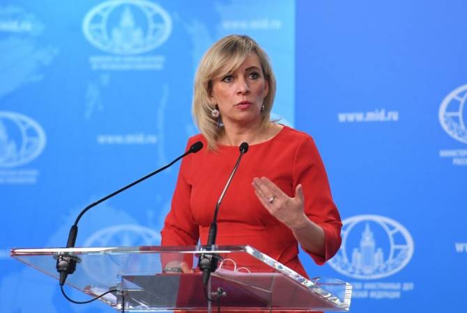 La porte-parole du MAE de Russe commente les menaces et les déclarations d’Aliev de 
récupérer les territoires arméniens