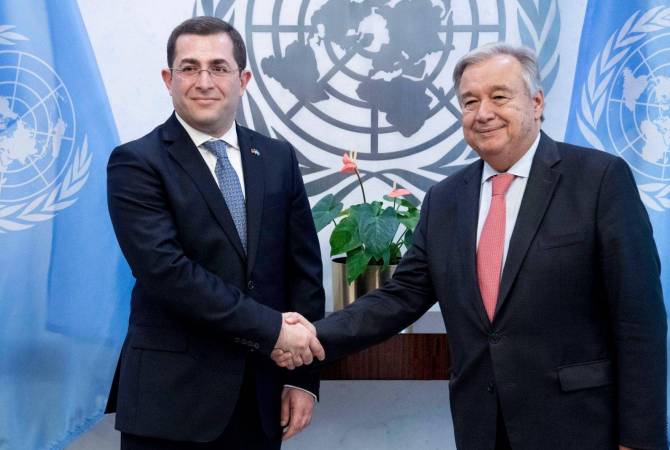 Постпред Армении в ООН направил Гутеррешу письмо, касающееся угроз Алиева 
применить силу


