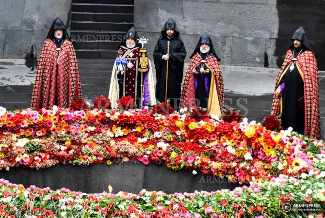  Наш заветный долг перед памятью мучеников - крепить национальное единство: послание 
Гарегина II

 