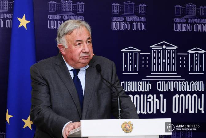 French Senate president says OSCE Minsk Group needs new momentum 