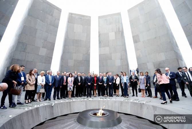 ‘France will always fight against denialism, hatred and violence’, Macron says on Armenian 
Genocide Remembrance Day