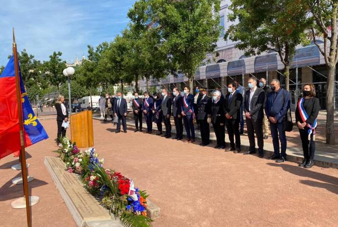 В Лионе прошли мероприятия, посвященные 106-й годовщине Геноцида армян

