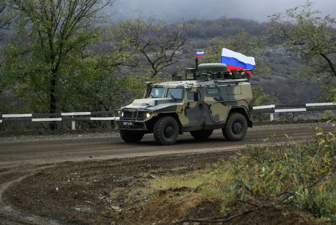 Deux soldats de la paix russes blessés suite à l'explosion d'une mine en Artsakh/ ADDITION