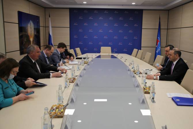 Глава «Роскосмоса» предлагает расширить российско-армянское сотрудничество в 
области космических технологий

