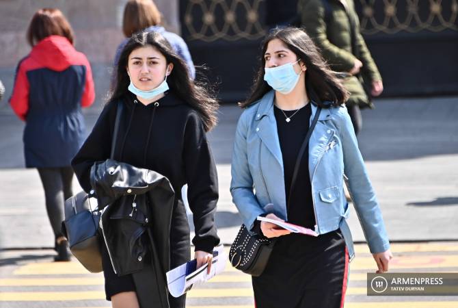 В Армении подтверждено 145 новых случаев COVID-19, вылечились 717 заболевших


