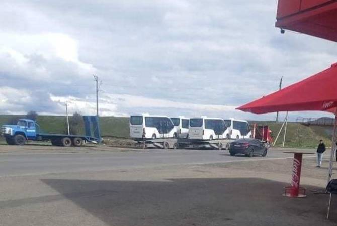Очередная партия автобусов компакт-класса уже в Ереване

