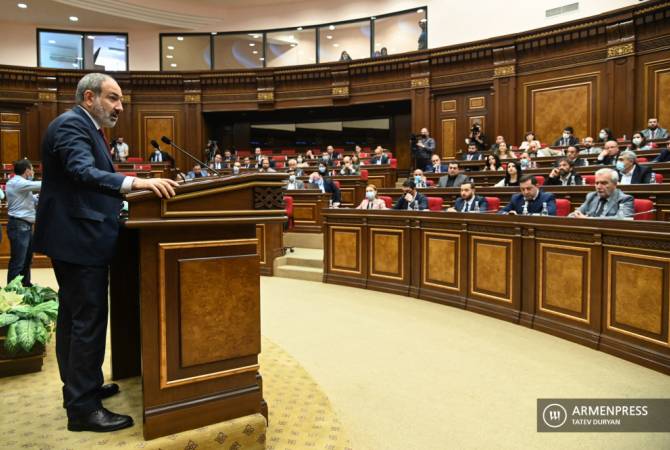 علينا أن نستعد للأمن والاستقرار الأقليميين-باشينيان خلال جلسة استجواب في البرلمان الأرميني-