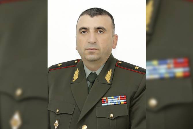 Karen Abrahamyan démis de ses fonctions de chef adjoint de l'état-major général des forces 
armées arméniennes