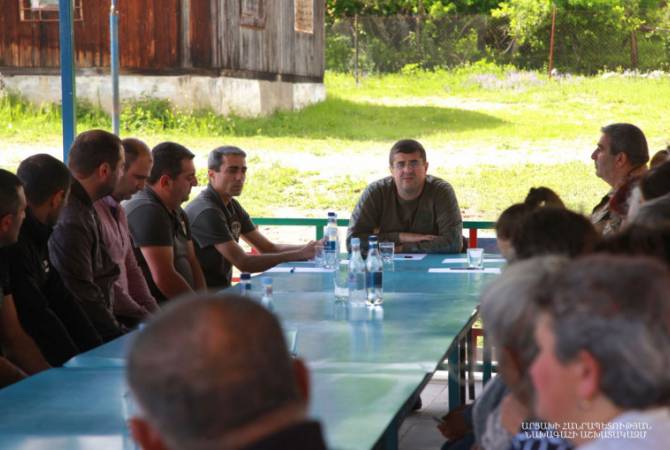 ‘International recognition of Republic of Artsakh has been and remains on agenda’ – President 
Harutyunyan