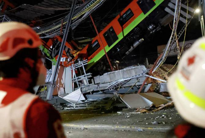 Մեխիկոյում մետրոյի կամրջի վթարի հետևանքով զոհերի թիվը հասել է 26-ի

