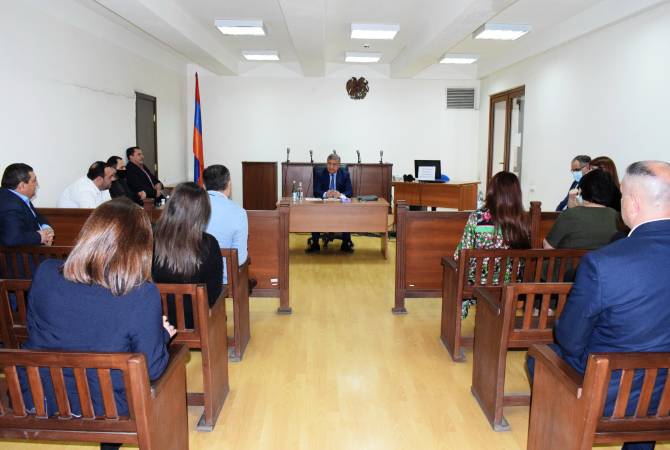 Члены ВСС встретились с судьями Еревана по гражданским делам

