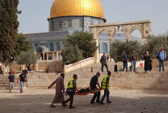 ԱԳՆ-ն մտահոգություն է հայտնել Երուսաղեմում շարունակվող բախումների 
կապակցությամբ
