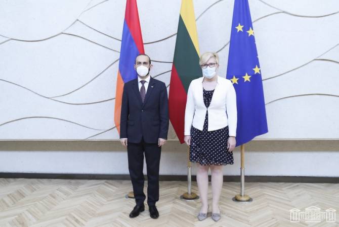 Արարատ Միրզոյանը Լիտվայի վարչապետի հետ քննարկել է ԼՂ հակամարտության շուրջ 
առկա իրավիճակը

