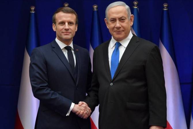 Макрон заявил Нетаньяху о необходимости возвращения к миру в секторе Газа