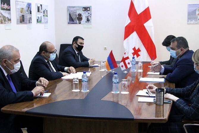 Заместители глав МИД Армении и Грузии обсудили широкий спектр вопросов 
двусторонней повестки