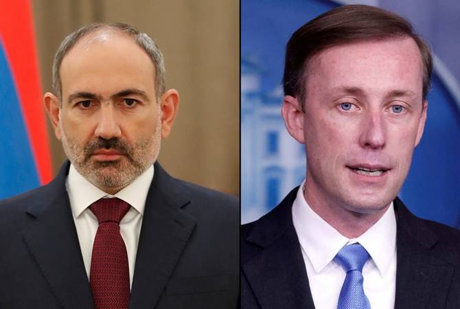 Вашингтон потребует от Баку вывести войска из Армении: Джейк Салливан в беседе с 
Пашиняном