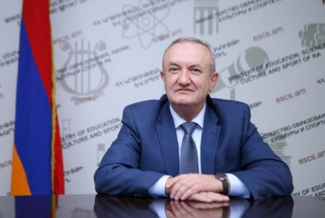 Armenian caretaker culture minister addresses congratulatory message on International 
Museum Day
