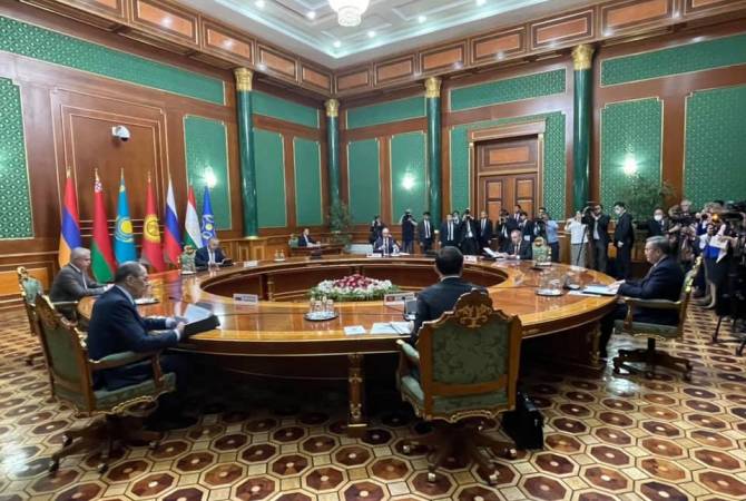 Session of CSTO Council of Foreign Ministers kicks off in Dushanbe: Armenia-Azerbaijan border 
crisis also on agenda