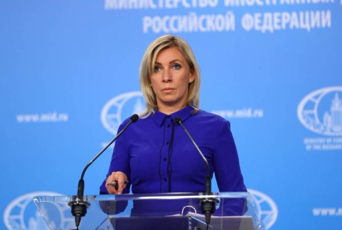 Захарова рассказала о необходимости урегулирования нагорно-карабахского конфликта 
политическим путем

