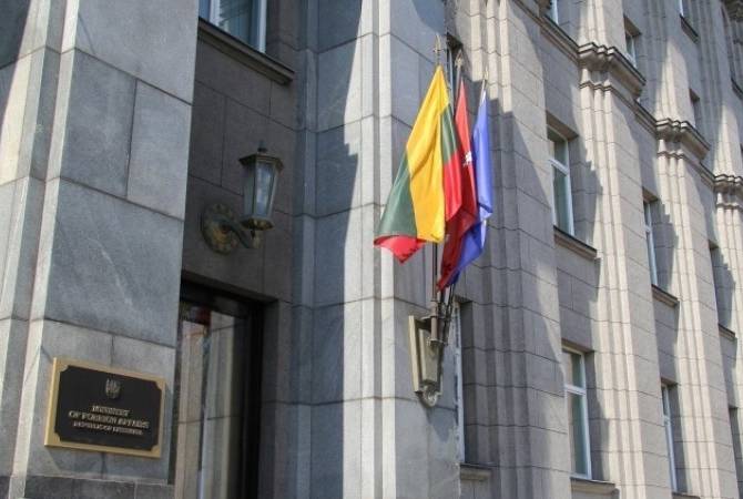Соглашение о делимитации может быть достигнуто только мирным путем за столом 
переговоров: МИД Литвы

