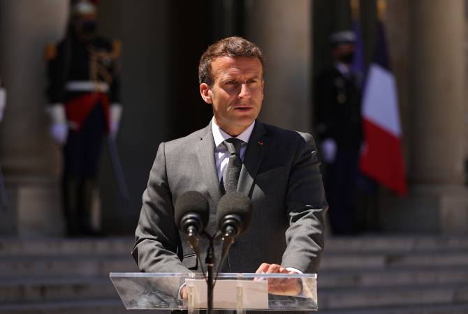Azerbaijani forces must pull back from Armenia’s sovereign territory – Macron