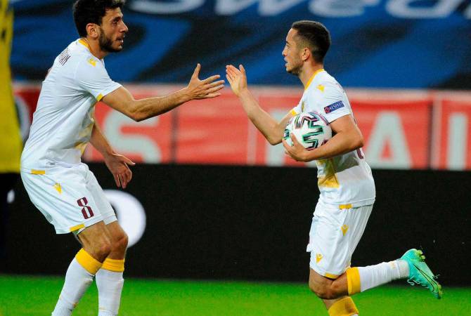  Сборная Армении по футболу проиграла Швеции в товарищеском матче 