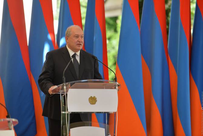 L'appel du Président de la République Armen Sarkissian sur le lancement de la campagne pré-
électorale