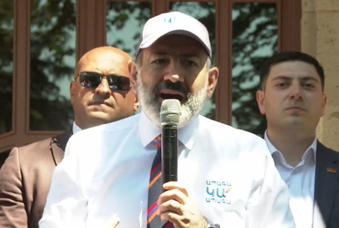  Никол Пашинян уверен, что 20 июня гражданин Республики Армения подтвердит свою 
власть

