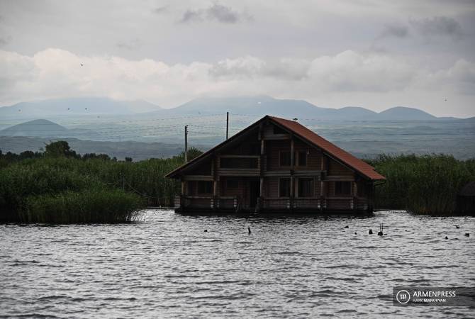 Уровень воды озера Севан в конце апреля повысился на 18 см

