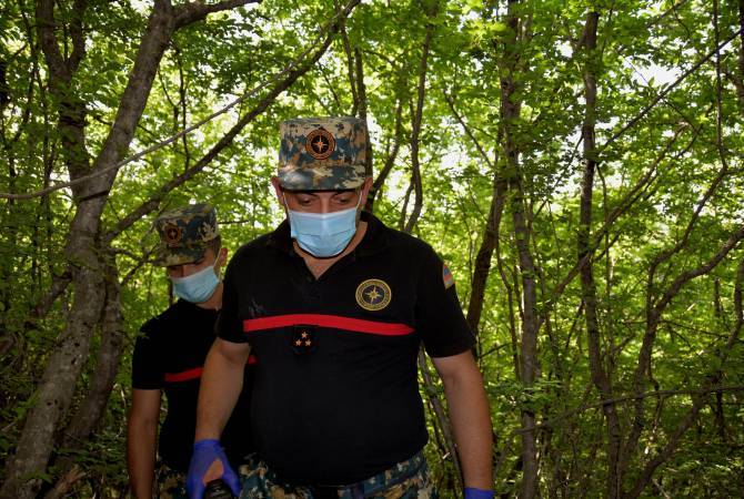 Les opérations de recherche en Artsakh se poursuivent dans la région de Jrakan