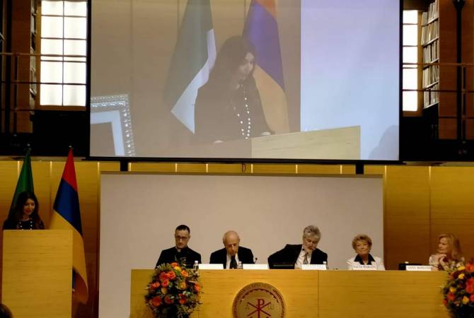 В Папском Восточном институте Рима было организовано мероприятие, посвященное 
Геноциду армян

