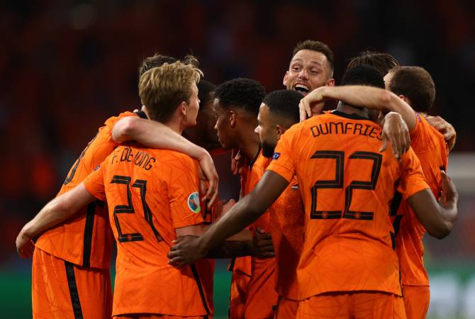 Евро-2020: Нидерланды в игре, богатой забитыми мячами, обыграли Украину

